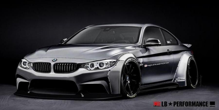  BMW 4-Series Coupe by Liberty Walk 2014 года  (фото 7 из 9)